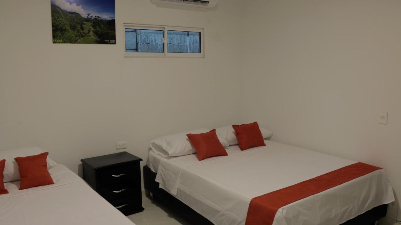 Puerto Caribe Hostal Guachaca Bagian luar foto
